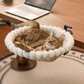 Cat Desk Bed, 2-in-1 Design, Soft Perch, Holds 40lb White+One Clip