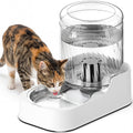3L Automatic Cat & Dog Water Dispenser, Adjustable Flow Auto Pet Water Fountain