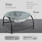 Teddy Velvet Pet Bed, Removable Washable Cover, Indoor & Outdoor, Moisture Cold Isolation for Small Cats Medium Dogs