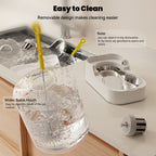 3L Automatic Cat & Dog Water Dispenser, Adjustable Flow Auto Pet Water Fountain